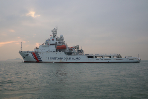 中国海警首次环台岛巡航管控