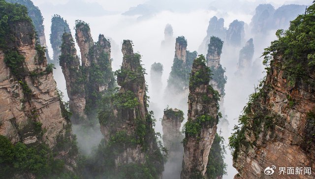 张家界景区拆分收费