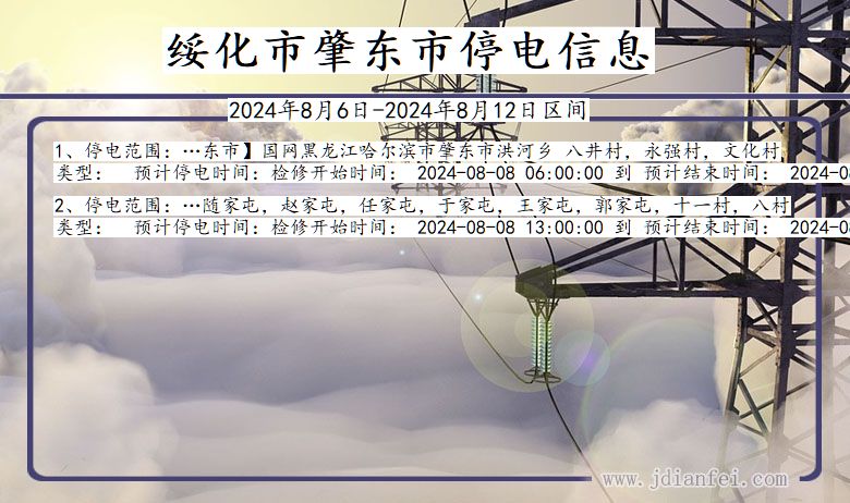 肇东最新停电通知引发社会热议